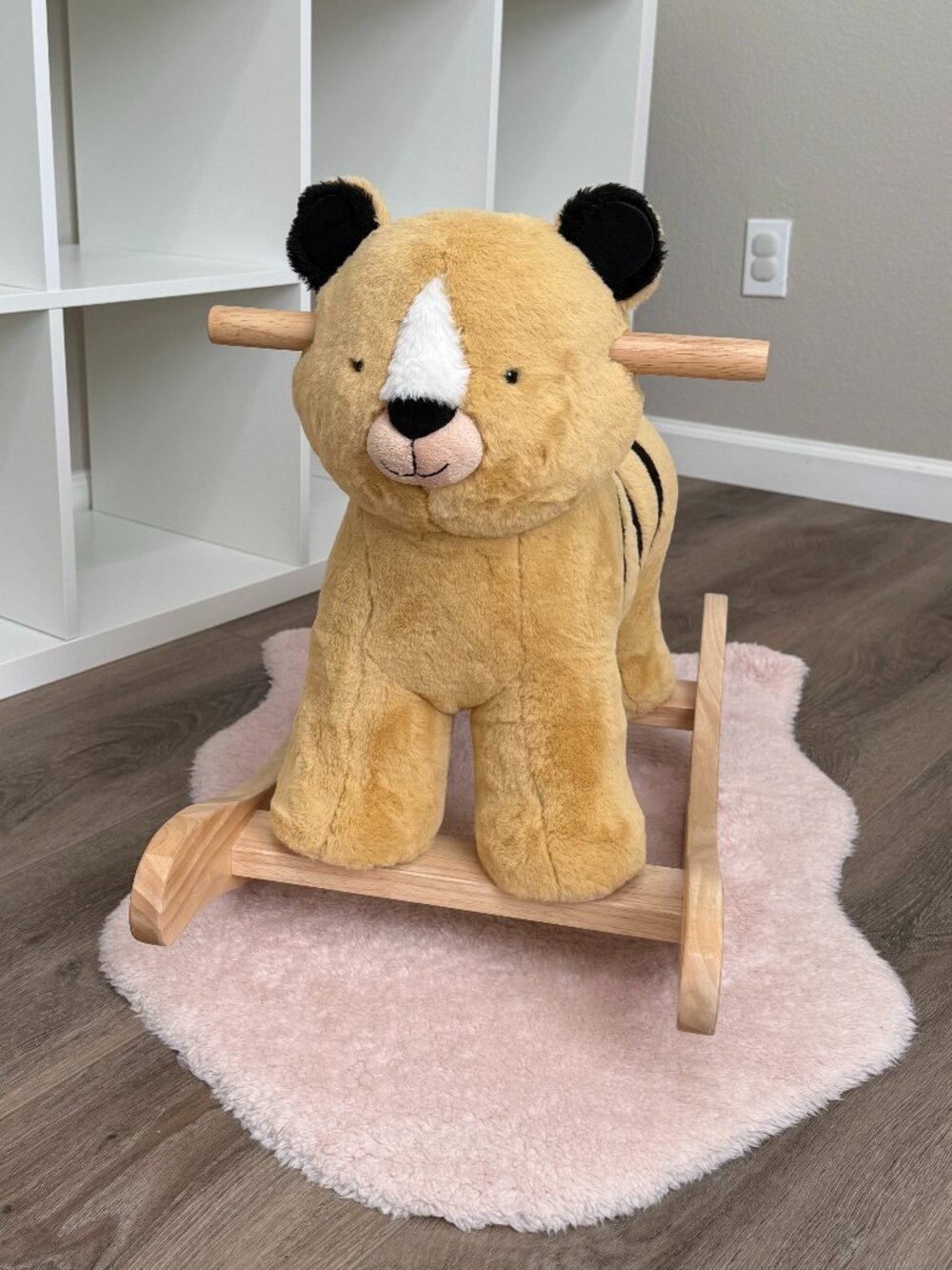 Pottery Barn Kids Plush Nursery Rocker - Tiger